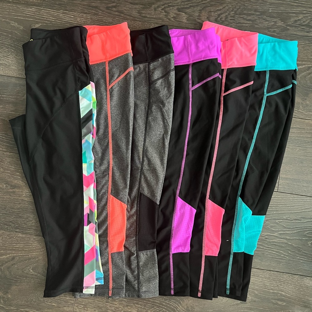 6 xersion capri, active leggings